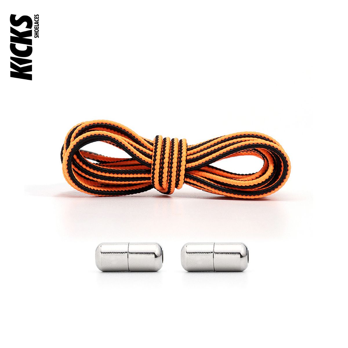 black-orange-striped-no-tie-shoe-laces