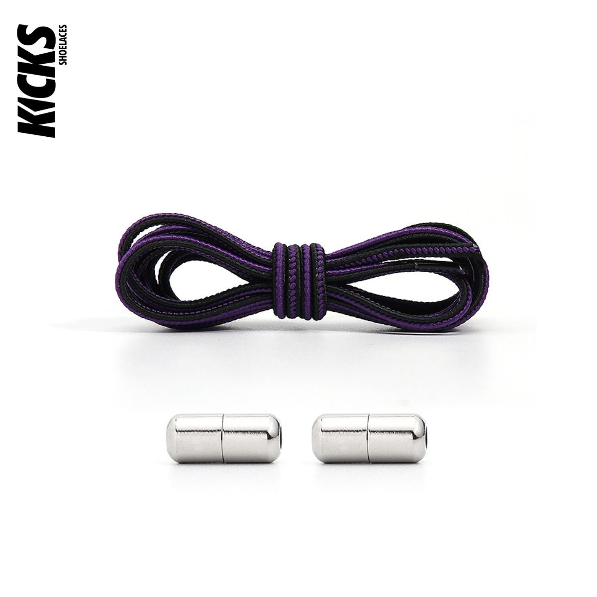 black-purple-striped-no-tie-shoe-laces