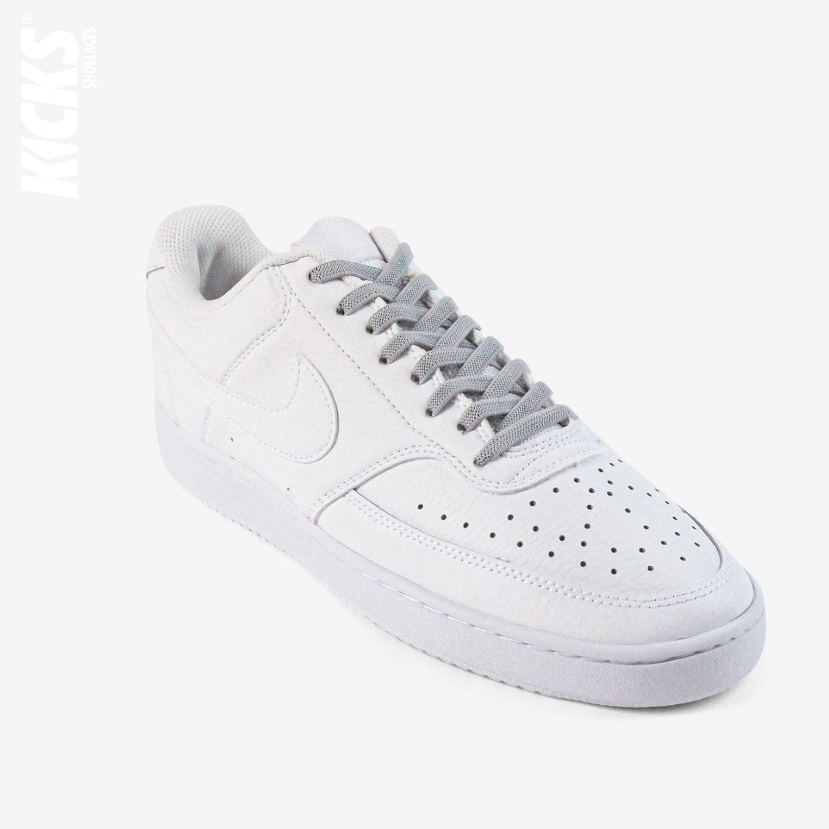 no-tie-shoelaces-with-light-grey-laces-on-nike-white-sneakers-by-kicks-shoelaces