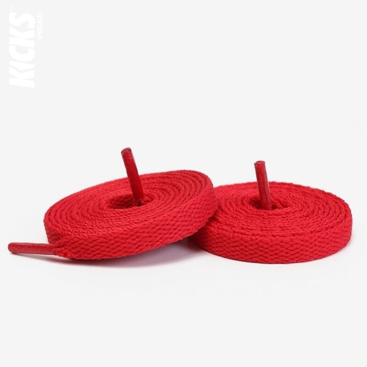 red-fun-shoelaces-suitable-for-tying shoelaces-on-popular-sneakers