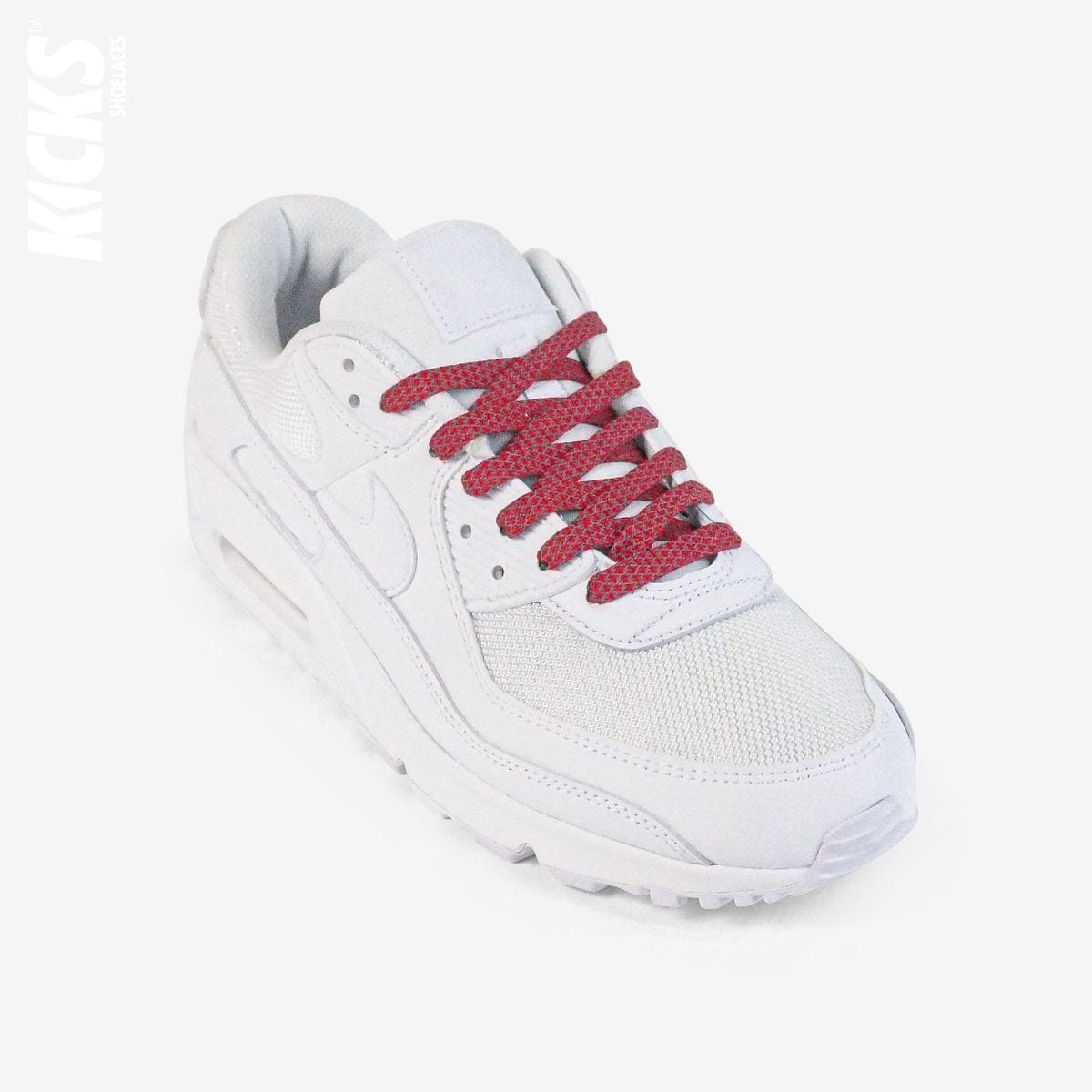 red-reflective-colored-shoelaces-on-white-sneakers