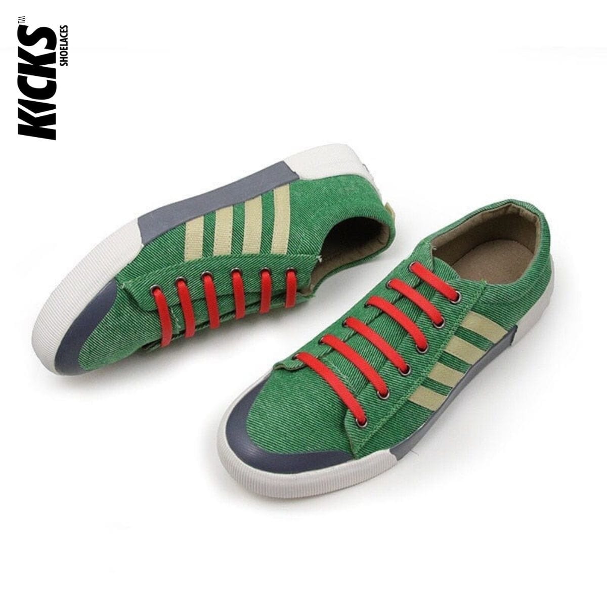 rubber-no-tie-shoelace-replacements-for-casual-shoes-and-pumps-green